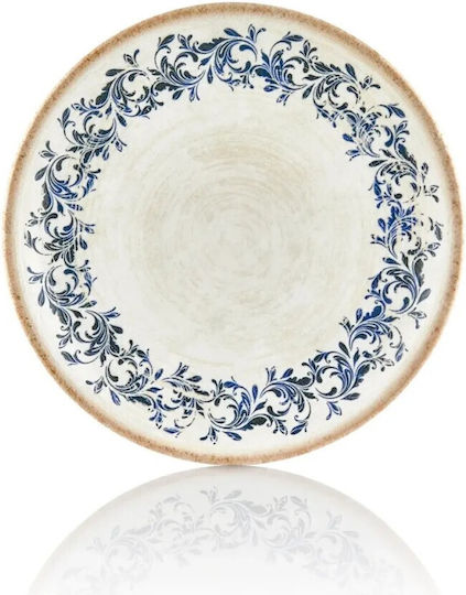 By Bone Kario Shallow Plate Made of Porcelain 12 Pieces