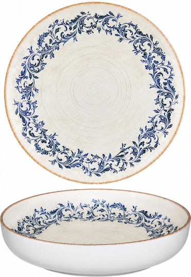 By Bone Kario Deep Porcelain Plate 6 Pieces