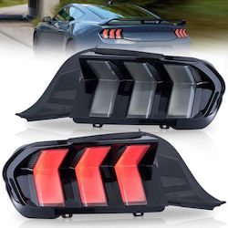 Rücklichter Satz Ford Mustang S650 2024-2026 Voll LED Rauch Orange Blinker Vland