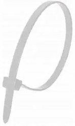 Descon Plastic Cable Ties 200mmx4.8mm In White Colour 100pcs
