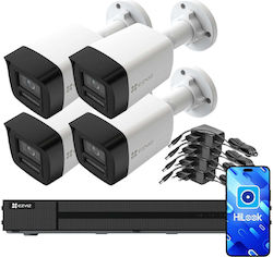 Ezviz Ezviz H3K POE 4 Kameras IP 8MP mit NVR Rekorder & Festplatte Ezviz Ezviz H3K POE 4 Kameras IP 8MP mit NVR Rekorder & Festplatte