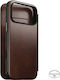 Nomad Modern Leather Folio Rustic Brown Horween...