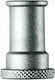 Adapter Für 3/8" Gewindebohrung 5/8" Kegel Aluminium