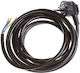 Canyon Power Cord with Cable Properties 3x1.5mm² in Black Colour 3m