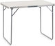 Masă Din Aluminiu Pentru Camping Pliabilă 90x60x70cm Alb