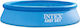 Round PVC Inflatable Blue Swimming Pool 3.9lt