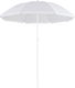 Umbrelă Pliabilă Plajă Diametru 1.6m Cu Protecție UV Gri