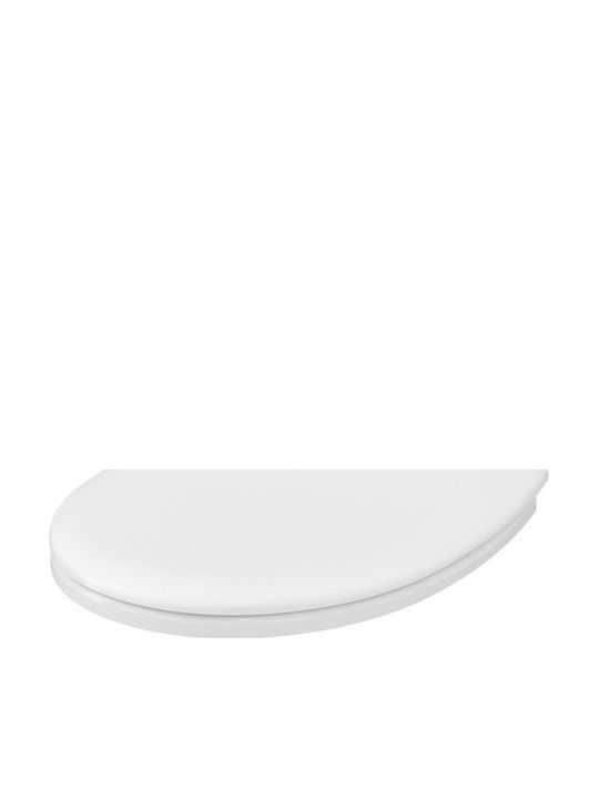 Cersanit Toilet Seat Soft Close Plastic 44.5x35.8cm White
