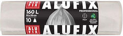 Alufix Σακούλες Απορριμάτων Χωρητικότητας 160lt Professional 110x90cm 10τμχ Διάφανες
