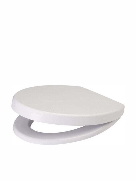Toilettensitz Kunststoff 44,5x36,5cm Weiß