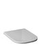 Capac WC Slim Plastic Alb
