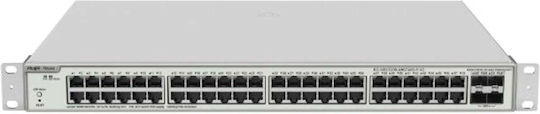 Ruijie RG-NBS3200-48GT4XS-P v2 Managed L2 PoE+ Switch with 24 Gigabit (1Gbps) Ethernet Ports and 4 SFP Ports