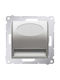 Kontakt-Simon Wall Lamp with Integrated LED Silver 7.5x7.5cm