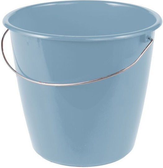Lumarko Metallischer Mop Eimer Mit 5l Fassungsvermögen Blau