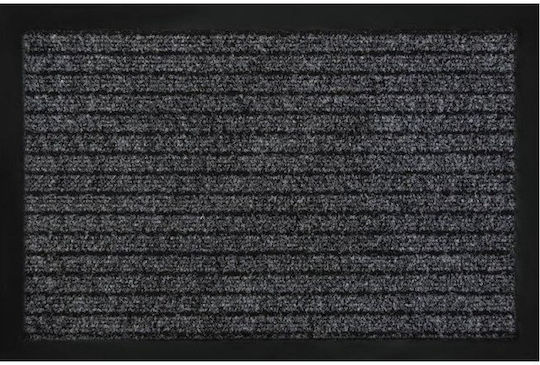 Domoletti Fußmatte Eingang Grau 66x120cm Grau