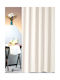 San Lorentzo Liner Cortină de duș 180x180cm Ecru