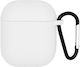 Sonique Silikonhülle Pro Airpods 1/2 Weiß