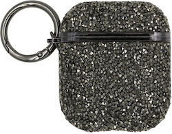 Θήκη Sonique Diamond Sparkle Airpods 1/2 Ανθρακί