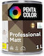 Pentacolor Transparente Mattfarbe