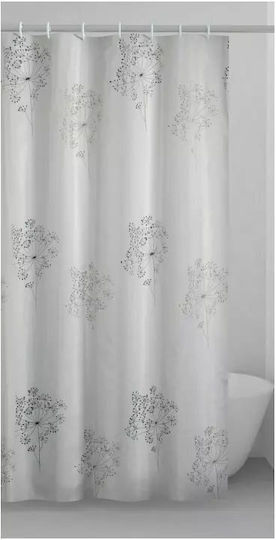 Ridder Fabric Shower Curtain 180x200cm Blc