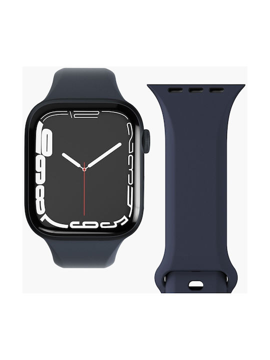 Vonmählen Klassisches Band 2 Apple Watch 42 44 45 49mm Einheitsgröße Marineblau Aws00112