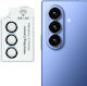 Γυαλί Προστασίας Electroplating Ar Camera Lens Metal Ring Positioning Plate Samsung Galaxy Z Fold8 Ultra 5g Sm-f976 Tempered Glass 6h Anticrash Antishock Blue