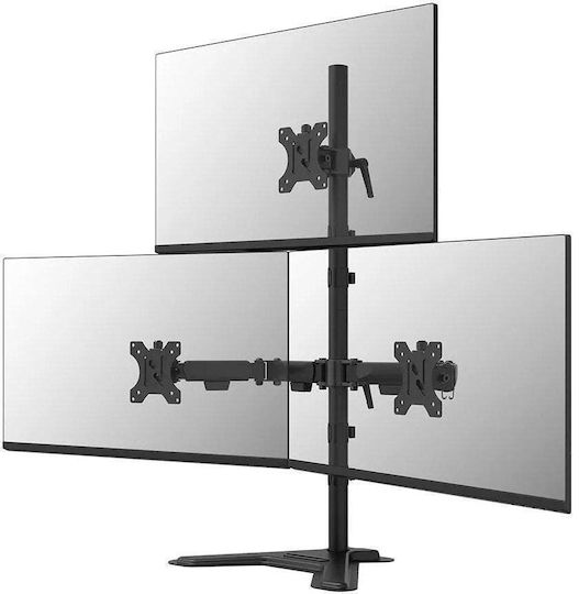 Neomounts Desktop Stand for 3 Screens up to 32" with Extension Arm (DS45-600BL2-1)