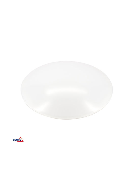 Bemko Außen-Deckenleuchte Für Außenbereich Mit Eingebauter LED In Weiß Farbe 1-00018-76042