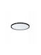 Kanlux Outdoor Ceiling Light for Outdoor Use with Built-In LED in Black Colour