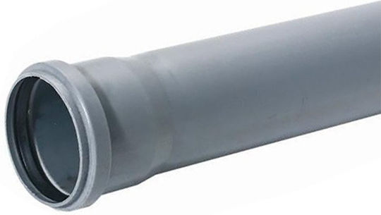 Elektrische Leitungsrohr mit Durchmesser 50mm aus Kunststoff 1m