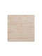 Woodwell Square Table Surface of Travertine Marble 80x80cm E108,3S