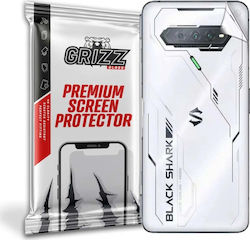 Grizzglass Folie pentru spatele Xiaomi Blackshark 4s Pro Neagră