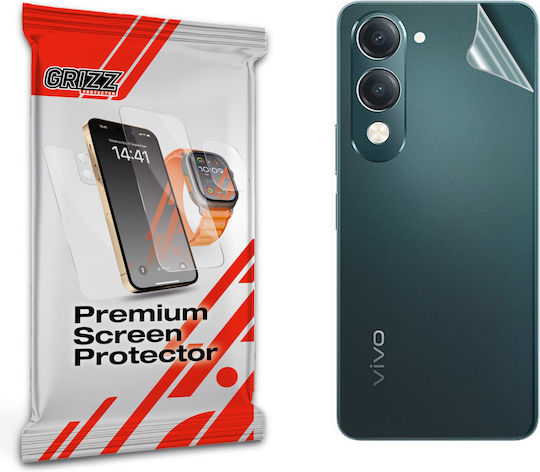 Grizzglass Satinskin Schutzfolie Für Handy-Rückseite Vivo Y04 4g