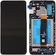 Ecran Touch Screen și Cadru Mediu Samsung A326b Galaxy A32 5g Negru Oem N71660