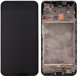 Οθόνη Touch Screen & Μπροστινή Πρόσοψη Samsung A155 Galaxy A15 4g A156 Galaxy A15 5g Μαύρο Original