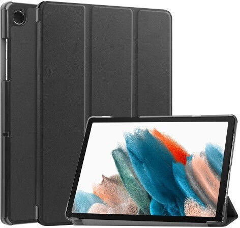 Buchhülle Tri-Fold Stand Schwarz Für Samsung Galaxy Tab A11 Plus