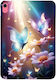 Silikon Hülle Floral Apple iPad 10,9" (2022) / iPad 11" (2025)