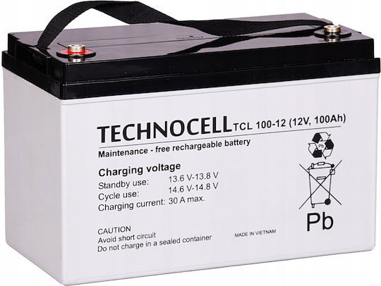 AGM UPS-Batterie mit Gewicht 106Ah und Spannung 12V