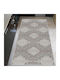 Conceptum Hypnose Wookece220 Rechteckige Küchenmatte Weiß-Grau 50x80cm