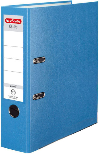 Binder A4 8cm Pp Aqua Q File