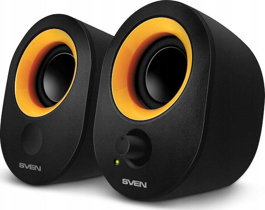 Sven 316 Computer Speakers 2.0 with Power 4W Black