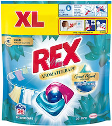 REX Detergent for Whites & Colored Clothes 36 Capsules REX Detergent for Whites & Colored Clothes 36 Capsules