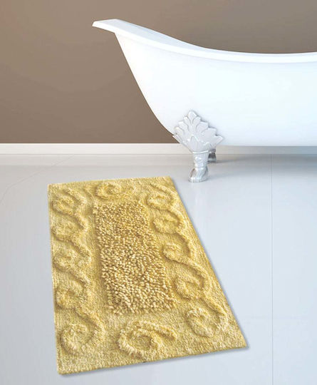 San Lorentzo Πατάκι Μπάνιου Βαμβακερό 3300470 Lemon 45x70εκ.