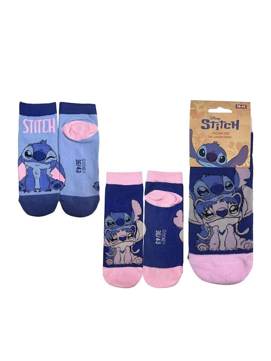 Cerda Παιδικά Σοσόνια Stitch Stitch & Angel 2 Ζευγάρια Cerda Παιδικά Σοσόνια Stitch Stitch & Angel 2 Ζευγάρια