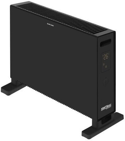 Kraft & Dele Floor Convector Heater 2000W with Electronic Thermostat and WiFi Black
