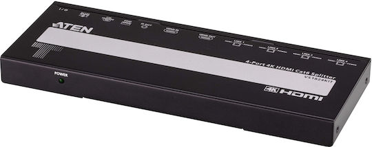 Aten Aten Vs1824kit AV Система за предаване на сигнал 4-портов 4K HDMI Cat6 Сплитер 4 приемника