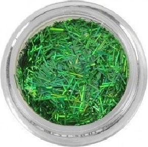 Gel Nägel Dekorative Nagel Fäden Im Glas Grün 5gr