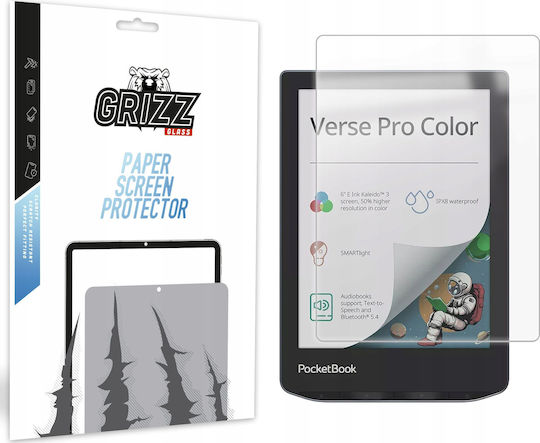 Grizzglass Paperscreen Матов Защитно Фолио За PocketBook Verse Pro