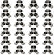 Dozator De Apă Distribuitor Y 2 Ieșiri 3/4 Cu Comutator Set 24 Bucăți 4025 Aqualine