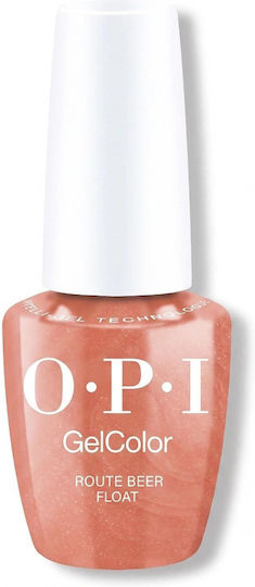 OPI Color Ημιμόνιμο Βερνίκι Νυχιών Route Beer Float με Glitter 15ml